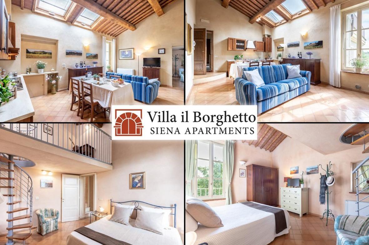 Villa Il Borghetto เซียนา ภายนอก รูปภาพ